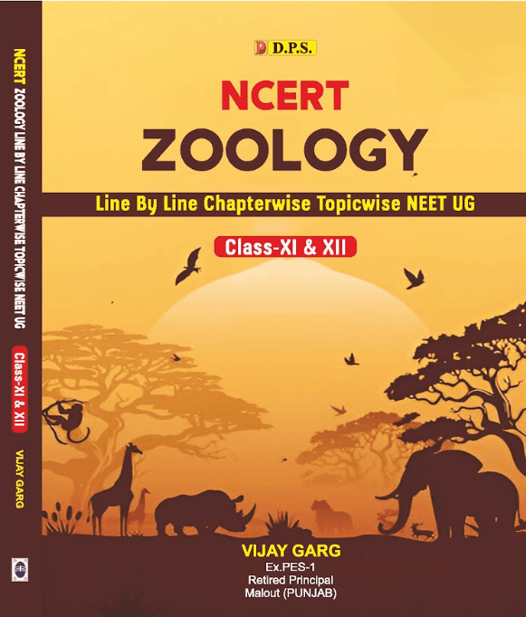 Zoology NCERT Line By Line Chapterwise Topicwise NEET UG Class XI-XII