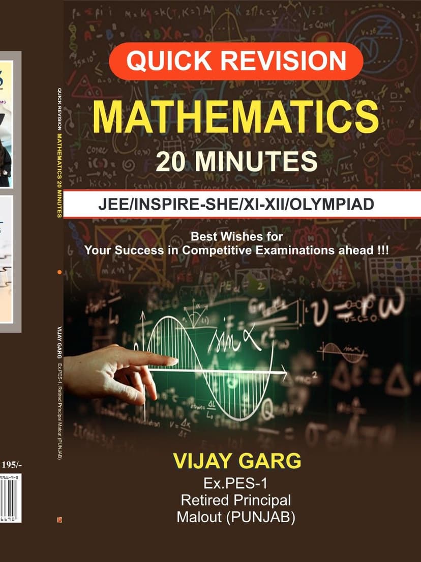 Quick Revision : Mathematics 20 Minutes
