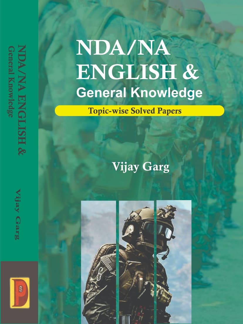NDA/NA English & General Knowledge,Topic-wise Solved Papers