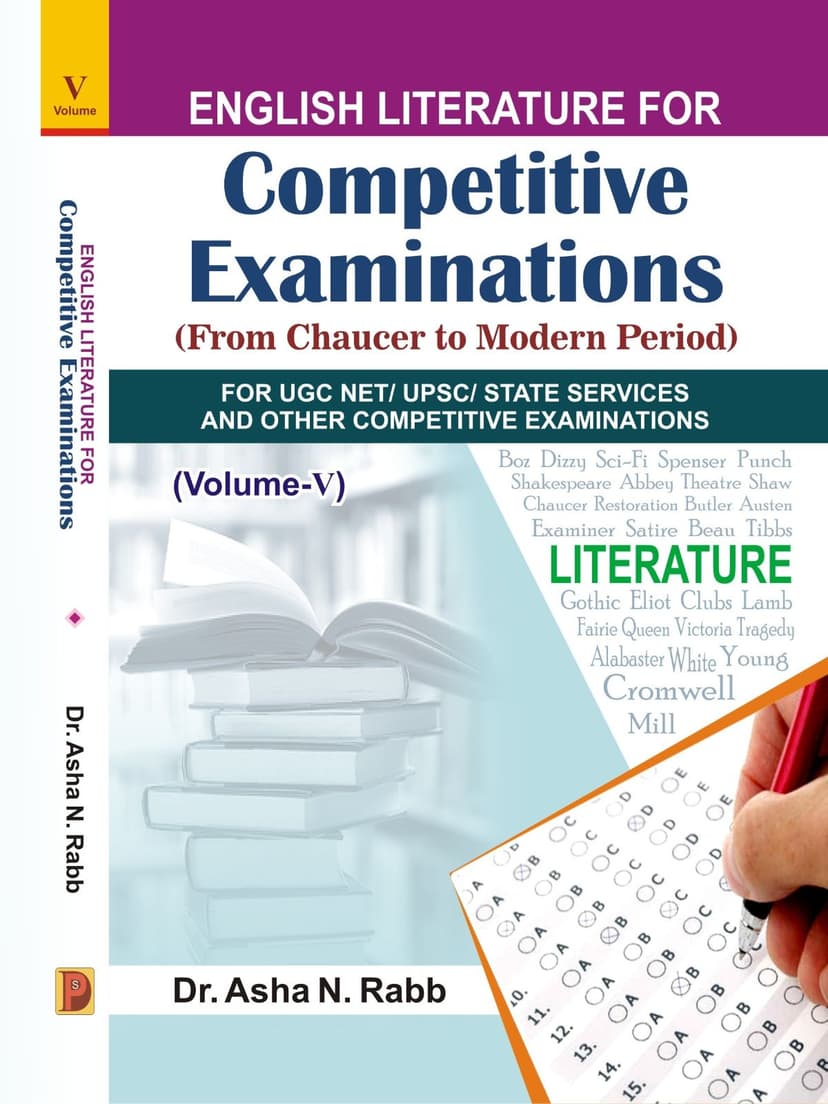 English Literature for Competitive Examinations (Volume-5)