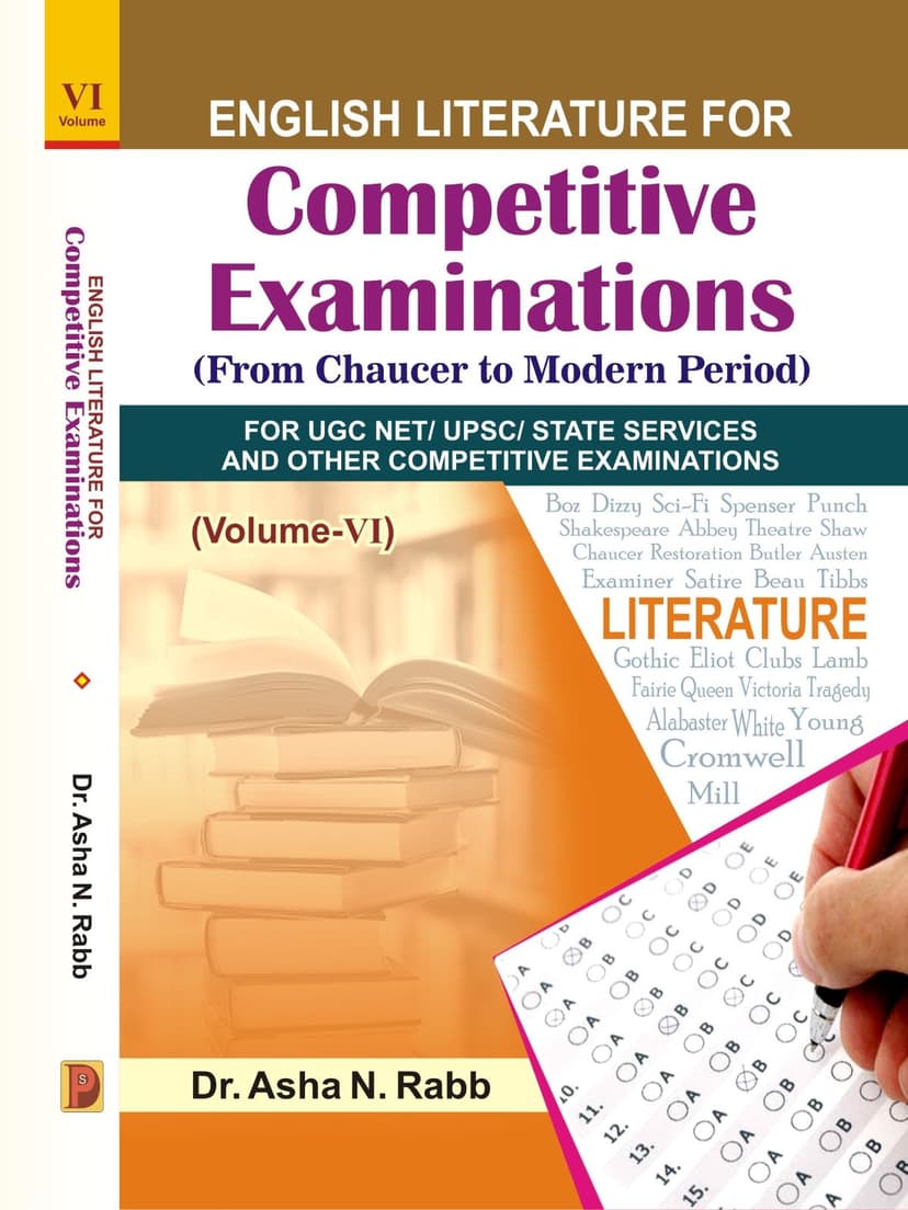English Literature for Competitive Examinations (Volume-6)