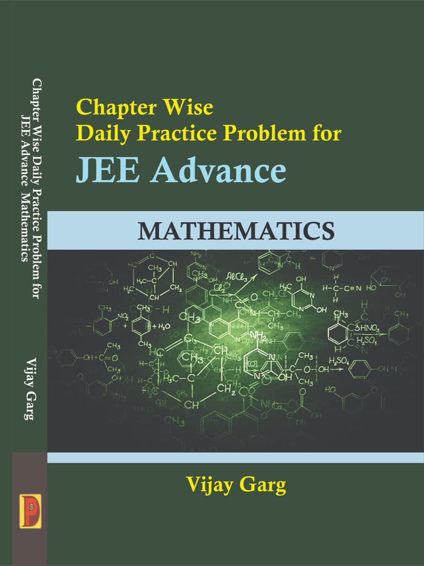 Chapter Wise Daily Practice Problem For JEE Advance : Mathematics