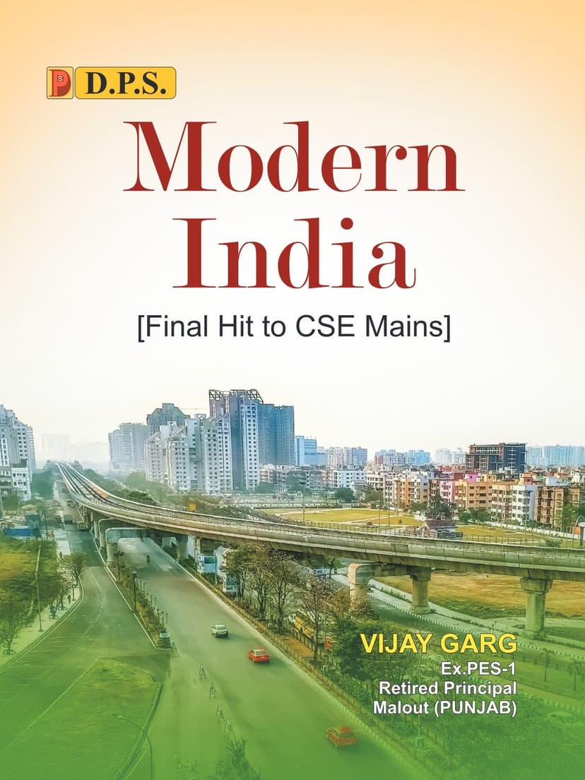 Dps Modern India (Final Hit To CSE Mains)