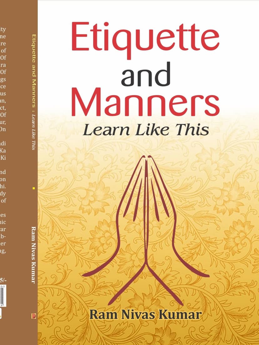 Etiquette And Manners Learn Like This