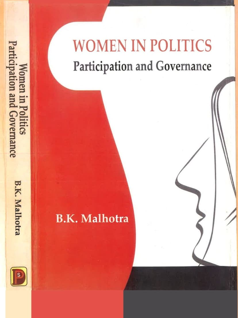 Women in Politics: Participation and Governance
